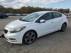 KIA salvage cars for sale: 2015 KIA Forte EX