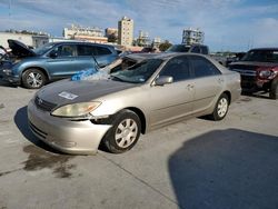 Salvage cars for sale at New Orleans, LA auction: 2002 Toyota Camry LE