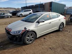 Salvage cars for sale at Colorado Springs, CO auction: 2017 Hyundai Elantra SE