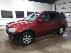 Toyota salvage cars for sale: 2004 Toyota Highlander