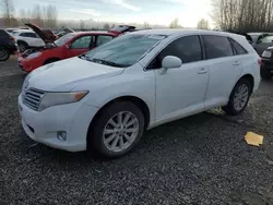 Salvage cars for sale at Arlington, WA auction: 2010 Toyota Venza