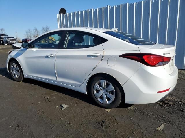 2016 Hyundai Elantra SE