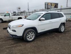 Vehiculos salvage en venta de Copart Chicago Heights, IL: 2017 Jeep Cherokee Latitude