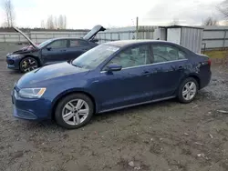 Volkswagen salvage cars for sale: 2014 Volkswagen Jetta Hybrid