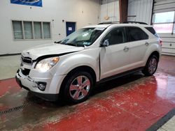 Salvage cars for sale at Angola, NY auction: 2015 Chevrolet Equinox LT