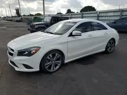 Salvage cars for sale at Miami, FL auction: 2015 Mercedes-Benz CLA 250