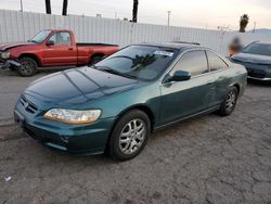 Buy Salvage Cars For Sale now at auction: 2002 Honda Accord EX