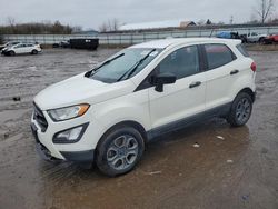 Salvage cars for sale at Columbia Station, OH auction: 2018 Ford Ecosport S