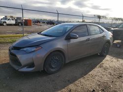 Salvage cars for sale at Houston, TX auction: 2017 Toyota Corolla L