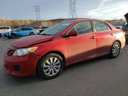 2013 Toyota Corolla Base en venta en Littleton, CO