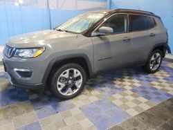 Salvage cars for sale from Copart Hampton, VA: 2021 Jeep Compass Limited