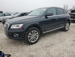 Salvage cars for sale at Wayland, MI auction: 2015 Audi Q5 Premium Plus