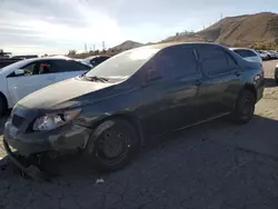 Toyota salvage cars for sale: 2009 Toyota Corolla Base