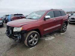 Vehiculos salvage en venta de Copart Indianapolis, IN: 2013 Jeep Grand Cherokee Overland