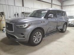 Salvage cars for sale at Haslet, TX auction: 2018 Infiniti QX80 Base