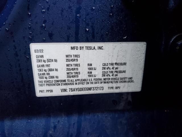 2022 Tesla Model Y