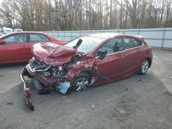 Salvage cars for sale at Glassboro, NJ auction: 2017 Chevrolet Cruze LT