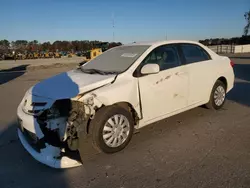 Vehiculos salvage en venta de Copart Dunn, NC: 2011 Toyota Corolla Base