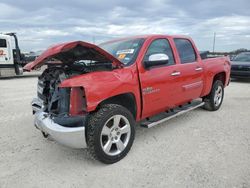 Salvage cars for sale from Copart New Braunfels, TX: 2013 Chevrolet Silverado K1500 LT