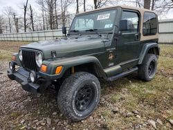 Salvage cars for sale from Copart Central Square, NY: 1998 Jeep Wrangler / TJ Sahara