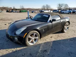 Pontiac Solstice salvage cars for sale: 2009 Pontiac Solstice GXP