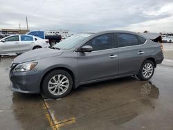 Salvage cars for sale at Grand Prairie, TX auction: 2017 Nissan Sentra S