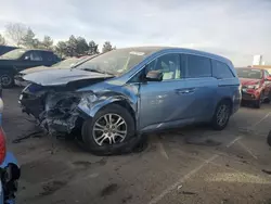 Vehiculos salvage en venta de Copart Denver, CO: 2011 Honda Odyssey EXL