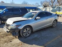 Salvage cars for sale at Wichita, KS auction: 2008 Honda Accord LX-S