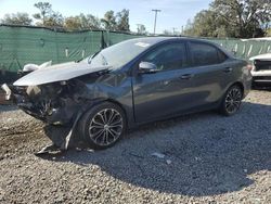 Salvage cars for sale at Riverview, FL auction: 2016 Toyota Corolla L