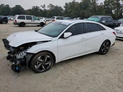 Salvage cars for sale at Ocala, FL auction: 2021 Hyundai Elantra SEL