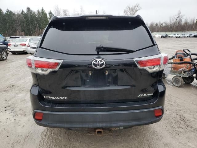 2016 Toyota Highlander XLE