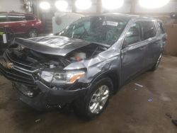 Vehiculos salvage en venta de Copart Pekin, IL: 2019 Chevrolet Traverse LT