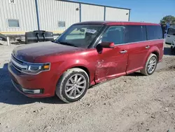 Salvage cars for sale at Haslet, TX auction: 2019 Ford Flex Limited