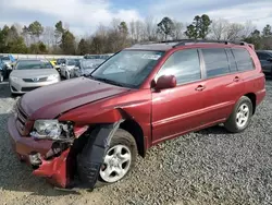 Salvage cars for sale at Concord, NC auction: 2007 Toyota Highlander