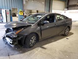 Salvage cars for sale at Eldridge, IA auction: 2020 Toyota Prius LE