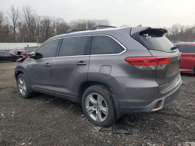 2018 Toyota Highlander Hybrid Limited