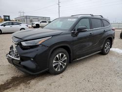 Salvage cars for sale at Bismarck, ND auction: 2023 Toyota Highlander L