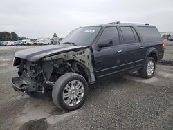 Salvage cars for sale at Lumberton, NC auction: 2014 Ford Expedition EL Limited