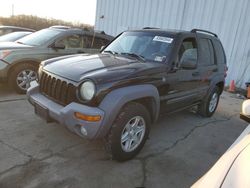 Jeep salvage cars for sale: 2004 Jeep Liberty Sport