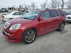 GMC salvage cars for sale: 2012 GMC Acadia Denali