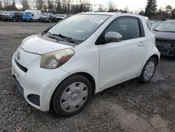 Scion iq salvage cars for sale: 2012 Scion 2012 Toyota Scion IQ