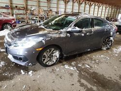 Honda Civic ex salvage cars for sale: 2018 Honda Civic EX