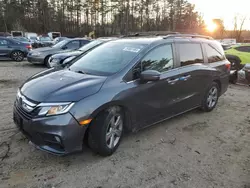 Salvage cars for sale at North Billerica, MA auction: 2018 Honda Odyssey EXL