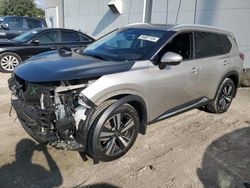 Nissan Rogue salvage cars for sale: 2021 Nissan Rogue Platinum