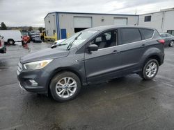 Salvage cars for sale at Vallejo, CA auction: 2019 Ford Escape SE