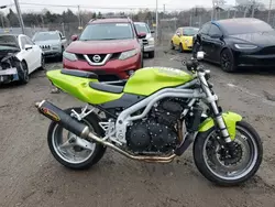 Salvage motorcycles for sale at Baltimore, MD auction: 2003 Triumph Speed Triple