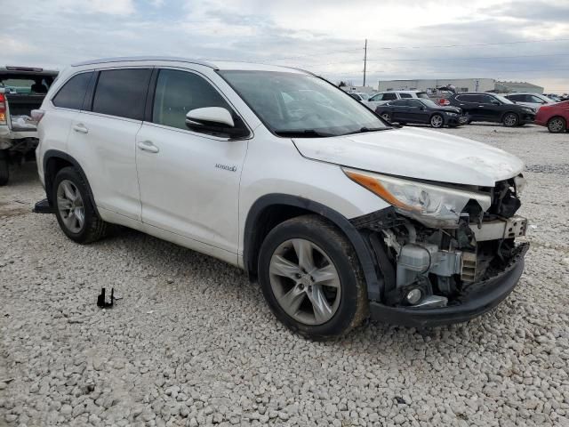 2014 Toyota Highlander Hybrid Limited