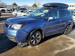 Subaru salvage cars for sale: 2018 Subaru Forester 2.5I Premium