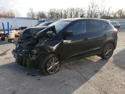 Salvage cars for sale at Bridgeton, MO auction: 2015 Hyundai Tucson GLS