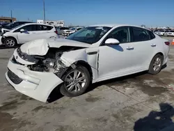 KIA salvage cars for sale: 2018 KIA Optima LX